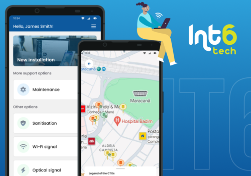 Mobile App Development Package Example: Automated Network Provisioning App