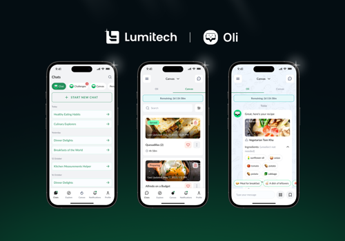 UX/UI Design Package Example: AI Cooking Assistant | Restaurant Management