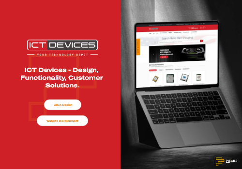UX/UI Design Package Example: ICT Devices Design, Functionality, Customer sol