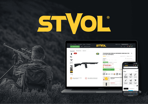 Custom Software Development Package Example: STVOL: eCommerce for a leading gun store