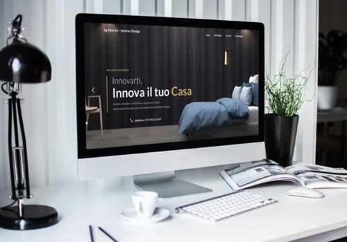 Web Development Package Example: Website - Ag Interior -Construction & Interior