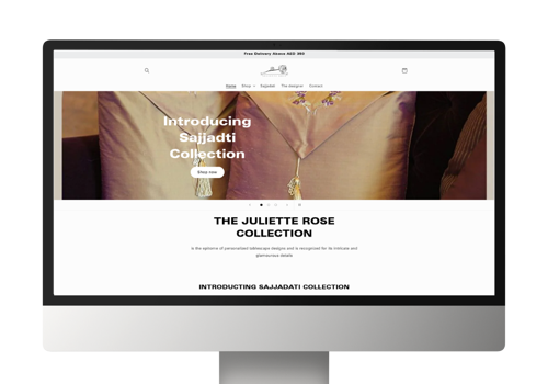 E-Commerce Development Package Example: Juliette Rose