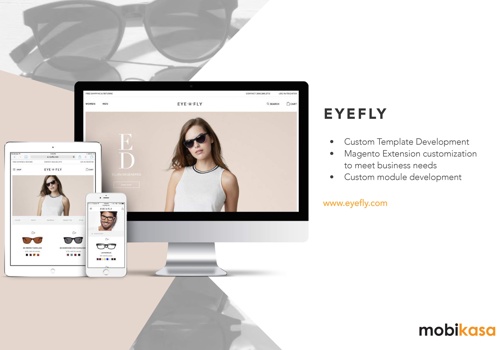 E-Commerce Development Package Example: Eyefly