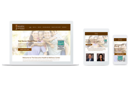Web Design Package Example: Medical Practice Website
