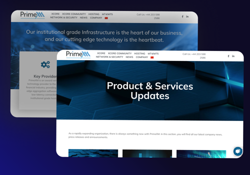 Application Testing Package Example: PrimeXM