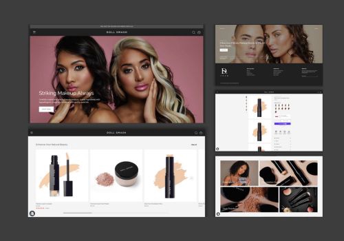 Branding Package Example: Doll Smash - Beauty & Makeup