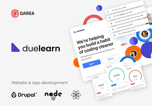 Web Development Package Example: Duelearn