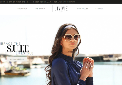 E-Commerce Development Package Example: E-Commerce for clothing brand
