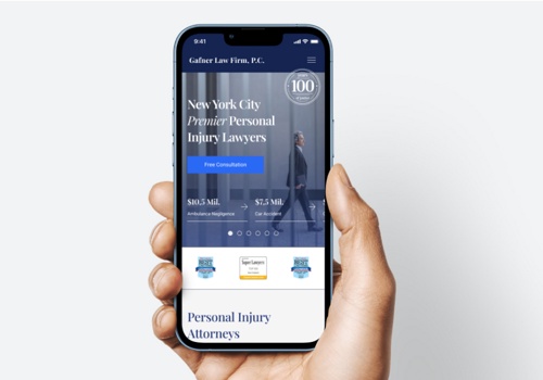 Branding Package Example: Gafner Law Firm Brand & Web Design