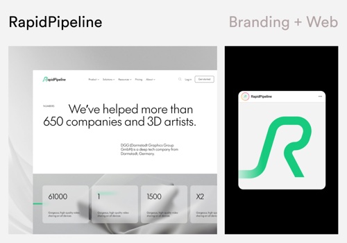 Branding Package Example: RAPID PIPELINE