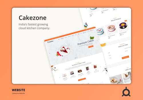 UX/UI Design Package Example: Cake Ordering App and Website
