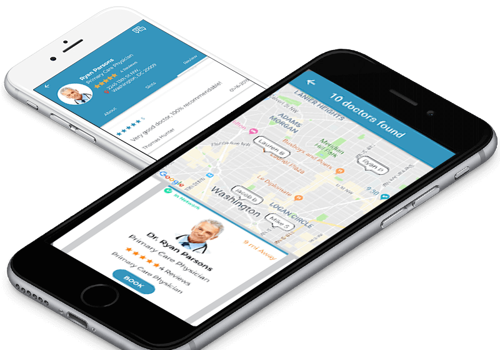Mobile App Development Package Example: Doctor appointment App