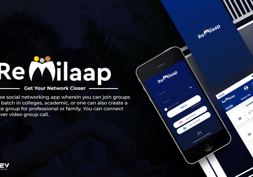 Mobile App Development Package Example: ReMilaap - Get Your Network Closer