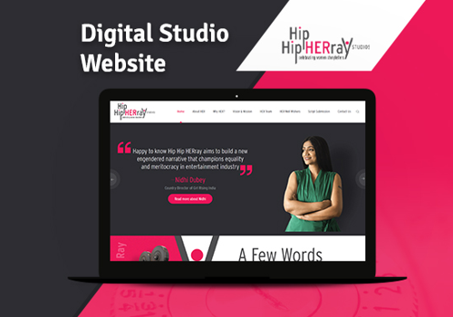 Web Development Package Example: Digital Studio Website
