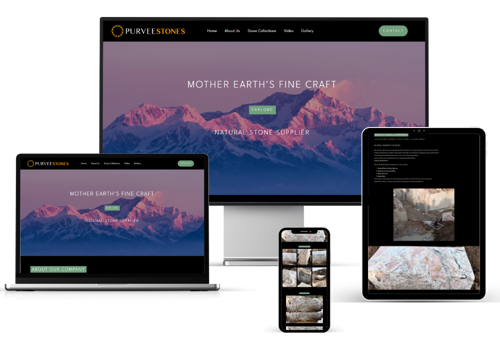 Search Engine Optimization Package Example: Market Reach with Purvee Stones