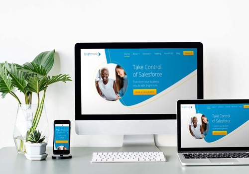 Web Design Package Example: Web Design & Development for Salesforce Consulting
