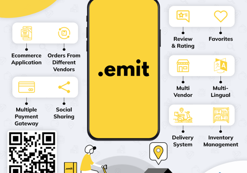 Mobile App Development Package Example: Emit - Delivery Service In UAE