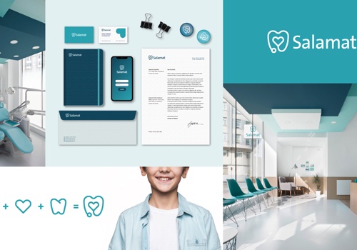 Branding Package Example: Salamat Branding