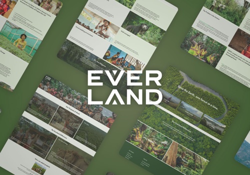 Web Design Package Example: Everland