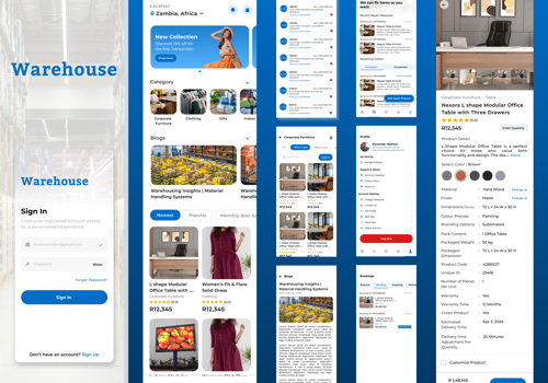 Custom Software Development Package Example: Warehouse App