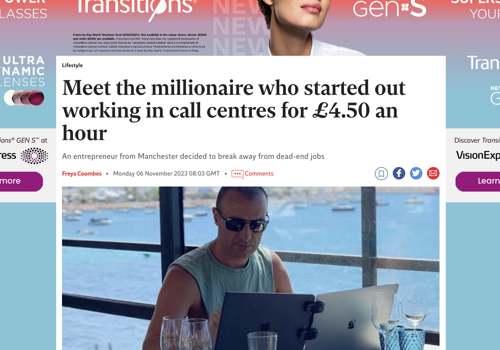 Branding Package Example: PERSONAL BRANDING PR FOR ENTREPRENEUR JAMES DOOLEY