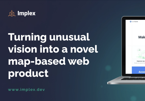Web Development Package Example: A novel map-based web product