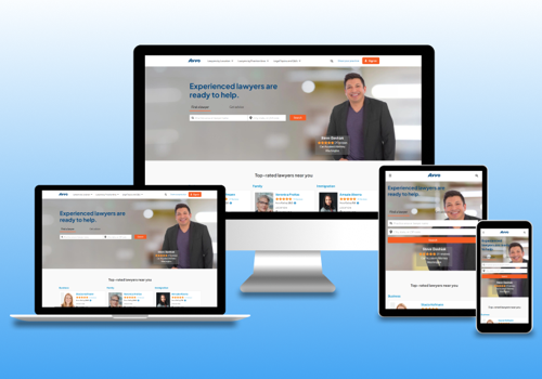 Web Development Package Example: Avvo