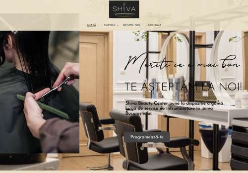 Web Development Package Example: Beauty Center - Website & Booking Platform