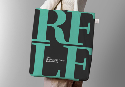 Branding Package Example: Reginald F. Lewis Foundation Branding