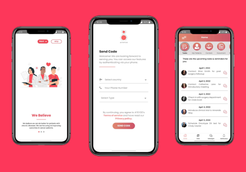 Mobile App Development Package Example: ATEY20 - Cancer App