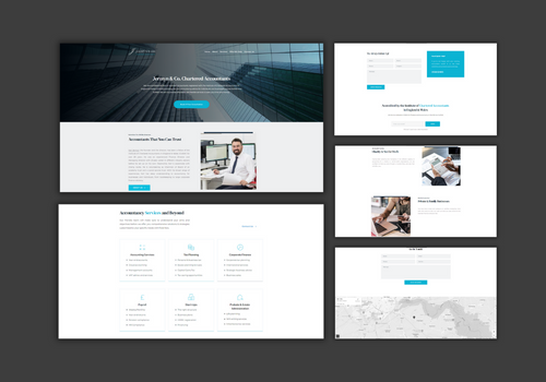 Web Design Package Example: Jermyn & CO - Accounting Services