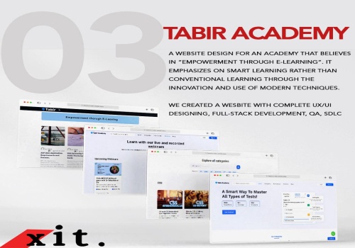 Web Development Package Example: Empowerment thourgh E-Learning