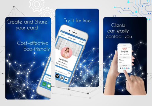 Custom Software Development Package Example: Digital Business Cards App