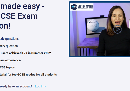 Web Design Package Example: Vector Maths Limited