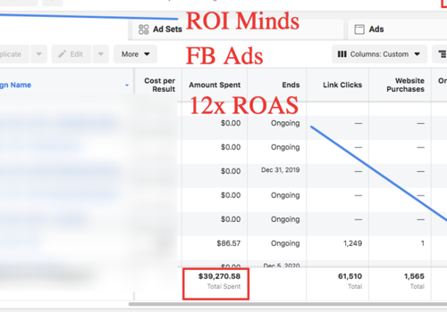 Pay Per Click Package Example: FB Ads for Automobile Device