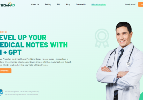 AI Development Package Example: Physician ux