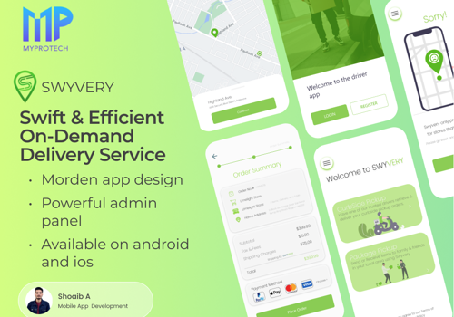 Cloud Consulting & SI Package Example: Swyvery - On Demand Package Delivery