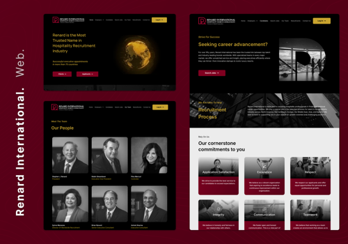 Web Design Package Example: Web Design for Leading Recruitment Agency