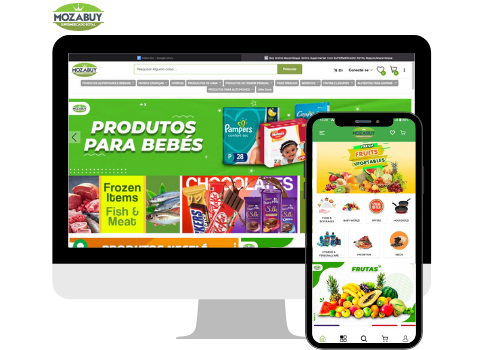 E-Commerce Development Package Example: Grocery Delivery Web, Mobile apps