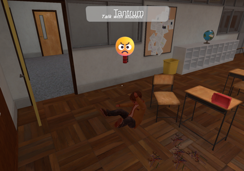 AR/VR Development Package Example: School Emergency Simulation