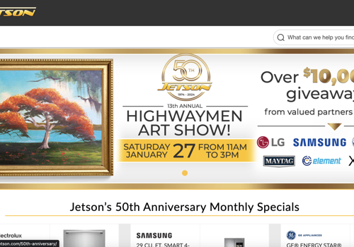 Pay Per Click Package Example: Google Ads for a Largest Appliance Retailer