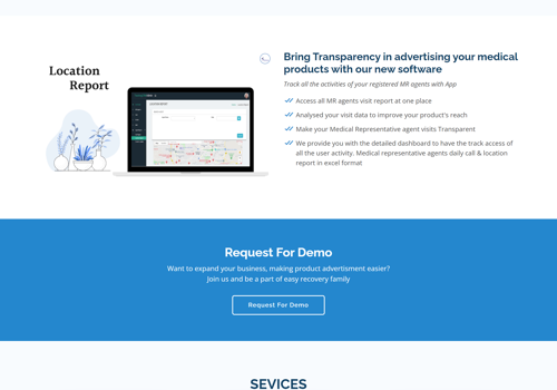 Custom Software Development Package Example: Tracias