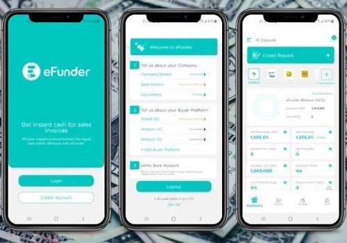 Mobile App Development Package Example: eFunder - Fintech Mobile App