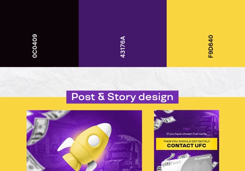 Branding Package Example: Brandbook United Fuel