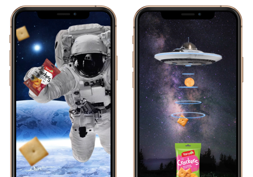 Social Media Marketing Package Example: Yarych Crackers social media promotion