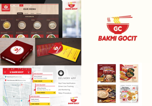 Web Design Package Example: Bakmi Gocit