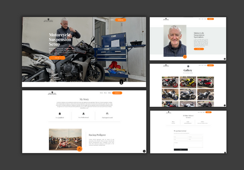 Search Engine Optimization Package Example: BN Race Science - Motorcycle Suspension