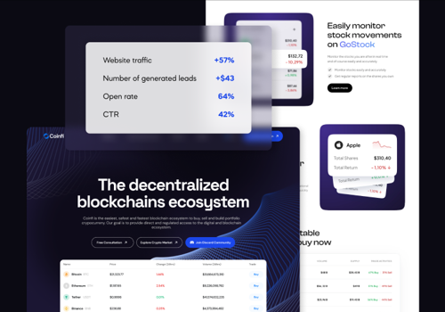 Sales Outsourcing Package Example: Lead Generation for Blockchain Company