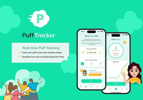 Mobile App Development Package Example: Quit Tracker: Stop vaping and smoking