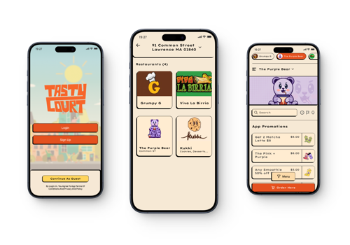 UX/UI Design Package Example: Food Ordering - Mobile Application